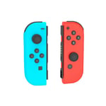 Paire De Manettes De Jeu Sans Fil Compatibles Joy-Con Pour Nintendo Switch Bleu Clair-Orange Bleu Clair-Orange