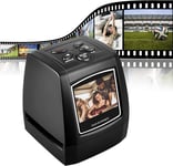 5M/10M Film Slide Scanner 2.4" LCD 1800DPI USB2.0 High-Resolution Picture Scanne