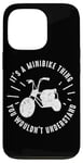 Coque pour iPhone 13 Pro Minibike Vintage Moto Lover Funny Mini Bike Racing