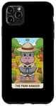 iPhone 11 Pro Max Baby Pgymy Hippo Tarot Card The Park Ranger Hippopotamus Case