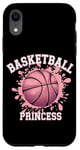 Coque pour iPhone XR Joueuse de basket-ball Basketball Princess