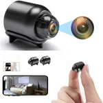 Mini caméra espion 1080p WiFi cachée sans fil magnétique secrète mini caméra espion pour bébé caméra de sécurité domestique micro petit moniteur caméra vidéo avec détection de mouvement