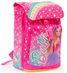 Giochi Preziosi Barbie Sac à dos extensible avec dossier confortable, poche avant et intérieure, poignée, bretelles rembourrées 29 x 40 x 13 (+9) cm 15/25 litres, multicolore, L, Décontracté