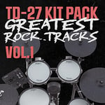 Roland Cloud Software - TD-27 Kit Pack: Greatest Rock Tracks Vol. 1