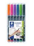 Staedtler Universal pen Lumocolor perm F 6pcs