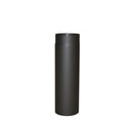 Kamino-Flam Tuyau de Poêle Tube Droit pour Conduit de Fumée, Noir, Ø 120 mm