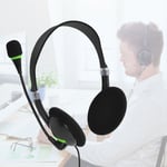 USB Headset With Microphone Noise Cancelling Computer Headphones For Busines New