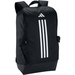 adidas Performance Backpack Black Gym School Travel Training Bag 3 Stripes