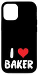 iPhone 12/12 Pro I Love Baker - Heart Case