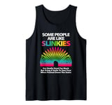 Some people are like slinkies Sarcastic Or Cool Person Tank Top