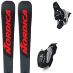 NORDICA Pack ski Nordica Dobermann Combi Pro S + J7.0 Fdt Jr 25 Enfant Rouge / Noir taille 130 2025