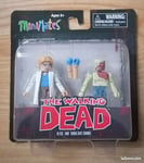 Walking Dead Minimates Série 4 Pack 2 Figurine Alice & Zombie Diamond Select