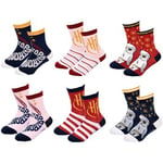 Chaussettes enfant Harry Potter  Pack de 6 Paires 0614