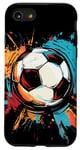 iPhone SE (2020) / 7 / 8 Soccer Ball Color Graffiti Football Case