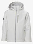 Helly Hansen Jr Crew Midlayer Jacket 2.0 - Unisex - Hvit - 152