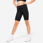 Decathlon Girls' Basic Gymnastics Bike Shorts