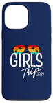 Coque pour iPhone 13 Pro Max Girls Trip 2025 Vacances de voyage pour femmes