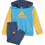 adidas Essentials Colorblock Joggedrakt Barn - Blå/Gul - str. 86