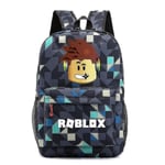 Roblox Ryggsäck Skolryggsäck För Barn Pojkar Flickor YC