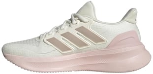 adidas Women's Ultrarun 5 Running Shoes, White/Wonder Taupe/core Black, 9.5 UK