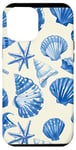 Coque pour iPhone 12 Pro Max Bleu Vintage Tropical Coastal Petite-fille - Tendance