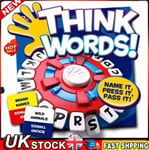 NEW Think Words Tapple Word Game The Quick Thinking, Letter Pressing Game Gift