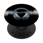 Casque pour artistes, DJ, hommes ou femmes amateurs de musique PopSockets PopGrip Adhésif