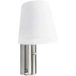 Leds-c4 - leds C4 Applique Read Me Led 4.8W Blanc Chaud - 3000K On-Off Nickel Satiné 388Lm