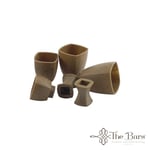 Set 4 Cocktail Measuring Cups and 2 Clips in Eco Wood The Bars | Jigger Barman