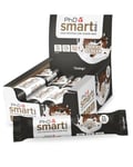 PhD Nutrition Smart Protein Bar Low Calorie, Nutritional Protein Bars/Protein Snacks, High Protein Low Sugar, Cookies and Cream Flavour, 20g of Protein, 64g Bar (12 Pack)