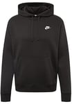 Nike M NSW Club Hoodie PO BB GX Sweat-Shirt Homme, Black/Black/(White), FR : Taille Unique (Taille Fabricant : CUSTM)