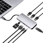 Plexgear USB-C Multiadapter 9in1