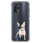 Coque Silicone Anti-chocs pour Oppo A74 4G Design Chiens 06 Dessins