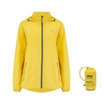 Mac in a Sac Origin II - Waterproof Packable Jacket, Veste Imperméable Homme, Yellow, XXS