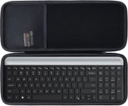 Dur Étui Housse Cas Compatible avec Logitech MK470 Combo Clavier et Souris sans Fil (Noir)