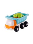 Cavallino Toys Beach Dump Truck with 4 Sand Shapes Blue