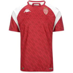 Kappa ABOUPRET PRO 7 Monaco 23-24 T-Shirt, Red/White, S, Men