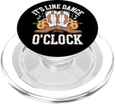 It's Line Dance O'Clock Country Music Dance Western PopSockets PopGrip pour MagSafe