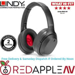 Lindy BNX-80 Wireless Bluetooth 5.0 Hybrid Noise Cancelling Headphones FREE P&P