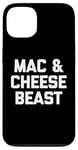 Coque pour iPhone 13 Mac & Cheese Beast T-shirt humoristique avec inscription humoristique