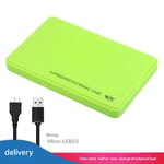 Blue External Hard Drive Enclosure USB 3.0 for 2.5 Inch SATA SSD with Tool-Free Design Compact Size 25x22cm for Easy Storage