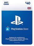 Sony PlayStation Store 40 GBP Gift Card