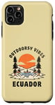 Coque pour iPhone 11 Pro Max Outdoorsy Vibes Équateur Voyage Vacances Equateur