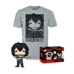 Funko Pop! & Tee (Adult): My Hero Academia - Shota Aizawa Vinyl Figure & T-Shirt (M)