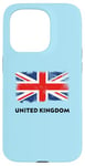 Coque pour iPhone 15 Pro Drapeau United Kingdom Angleterre Union Jack