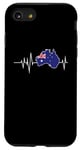 iPhone SE (2020) / 7 / 8 Flag Country Heartbeat Australia Australian Flags World Map Case