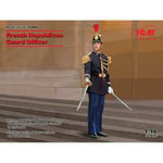 Icm - French Republican Guard Officermaquette Figurine French Republican Guard Officer Icm 16004 1/16ème Maquette Char Promo Figurine Miniature