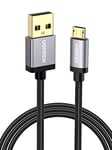 UGREEN Micro USB Cable 2A USB to Micro USB Fast Charge Cable Compatible with Galaxy S7, S6, S5, A10, Huawei Y9, Y7, Y6, Moto E6, Xperia Z5, Z3, Kindle Fire (0.5M)