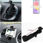 Vent Mount for Samsung Galaxy M13 Universal Car Mount Holder Car black ventilati