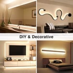 D.A.Y. Republic 1.5m AA Battery Operated Indoor LED Strip Lights, Ideal for TV,